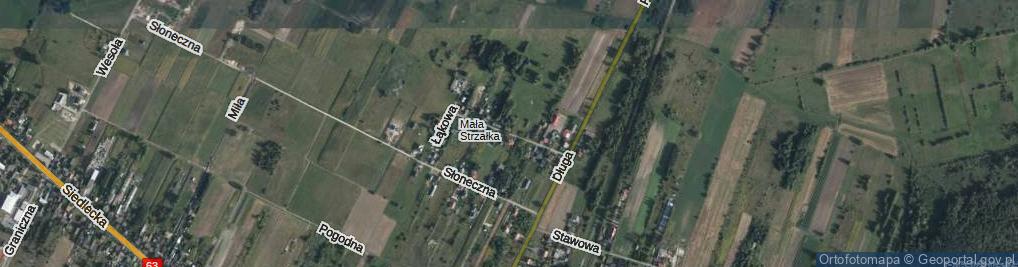 Zdjęcie satelitarne Krótka ul.