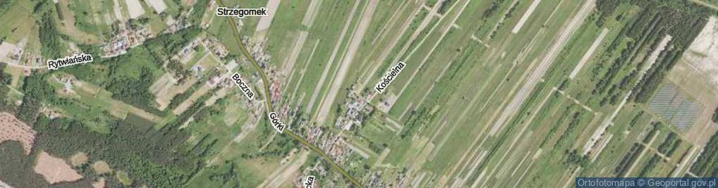 Zdjęcie satelitarne Krótka ul.