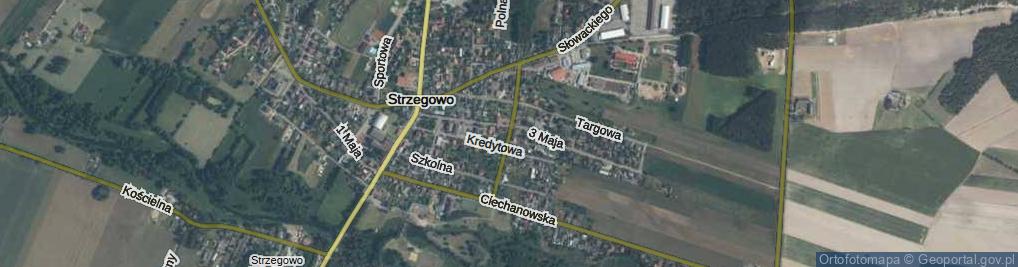 Zdjęcie satelitarne Kruszewskiego-Kruka, gen. ul.