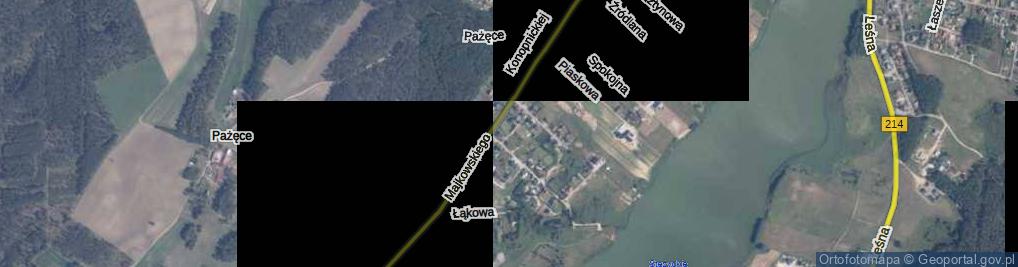 Zdjęcie satelitarne Krótka ul.