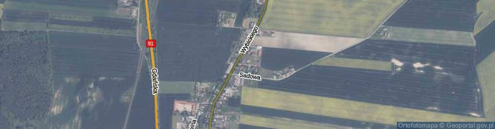 Zdjęcie satelitarne Krótka ul.