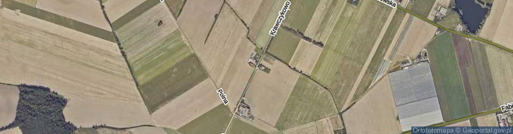 Zdjęcie satelitarne Krawczykowo ul.