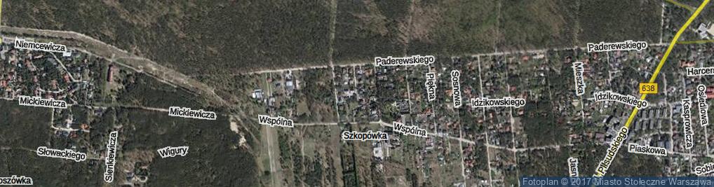 Zdjęcie satelitarne Królewska ul.
