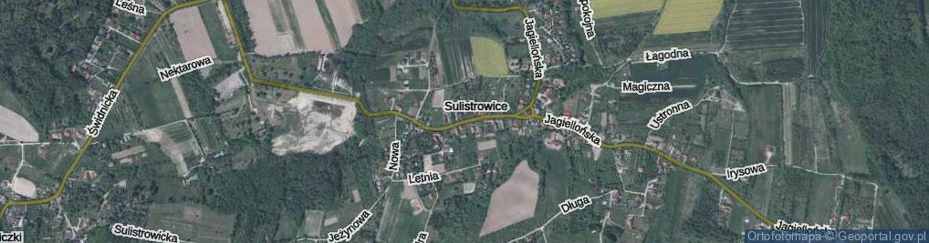 Zdjęcie satelitarne Króla Bolesława Chrobrego ul.