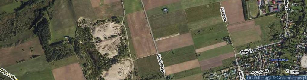 Zdjęcie satelitarne Krasickiego Ignacego, bp. ul.