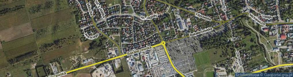 Zdjęcie satelitarne Króla Bolesława Chrobrego ul.