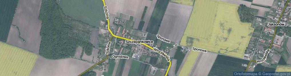 Zdjęcie satelitarne Krótka ul.