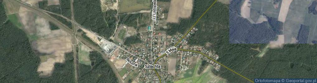 Zdjęcie satelitarne Krótka ul.