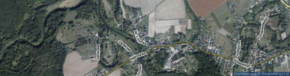 Zdjęcie satelitarne Króla Władysława Jagiełły ul.