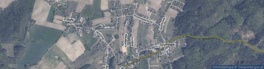 Zdjęcie satelitarne Krótka ul.