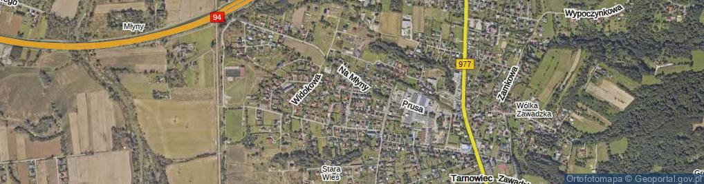 Zdjęcie satelitarne Krótka ul.