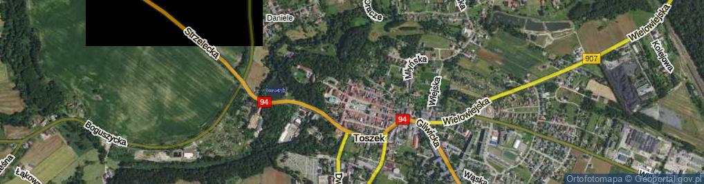 Zdjęcie satelitarne Krótka ul.