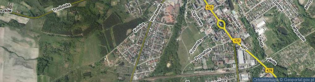 Zdjęcie satelitarne Króla Władysława Łokietka ul.