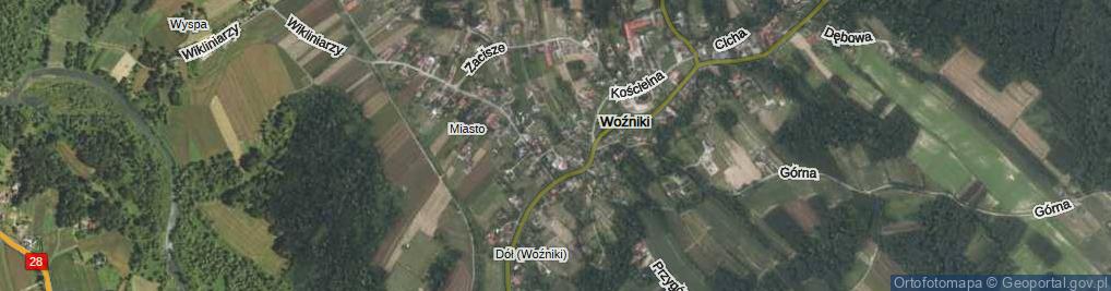 Zdjęcie satelitarne Krótka ul.
