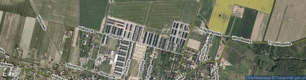 Zdjęcie satelitarne Króla Bolesława Chrobrego ul.