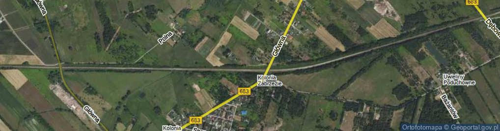 Zdjęcie satelitarne Krótka ul.