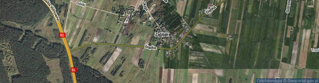 Zdjęcie satelitarne Krótka ul.