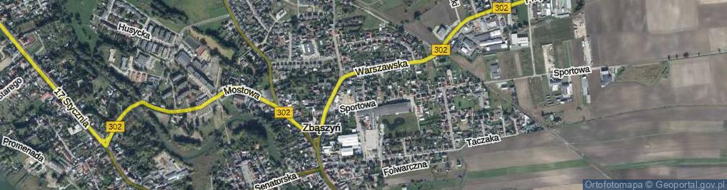 Zdjęcie satelitarne Krakowska ul.