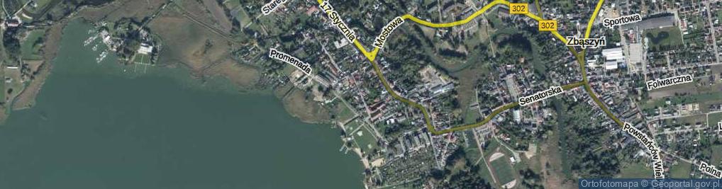 Zdjęcie satelitarne Krótka ul.