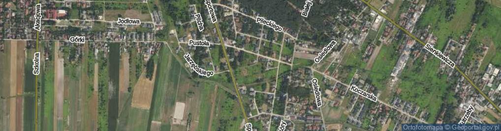 Zdjęcie satelitarne Krzyczkowskiego-Szymona Józefa, płk. ul.