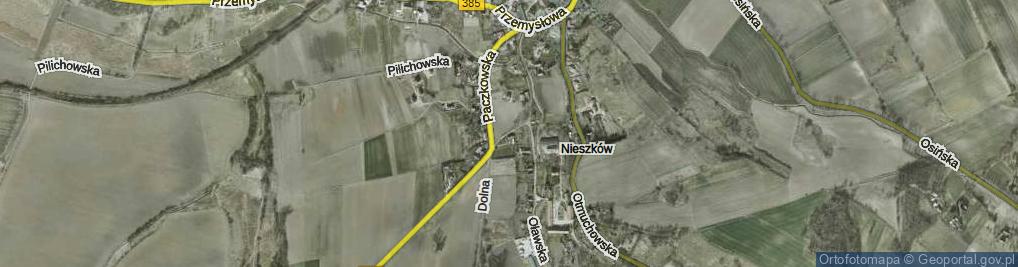 Zdjęcie satelitarne Krótka ul.