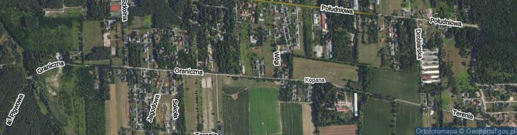 Zdjęcie satelitarne Krasek ul.
