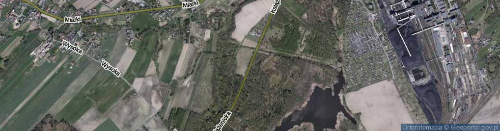 Zdjęcie satelitarne Książenicka ul.