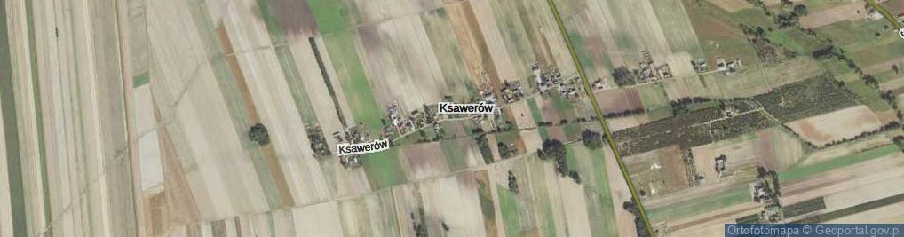 Zdjęcie satelitarne Ksawerów ul.
