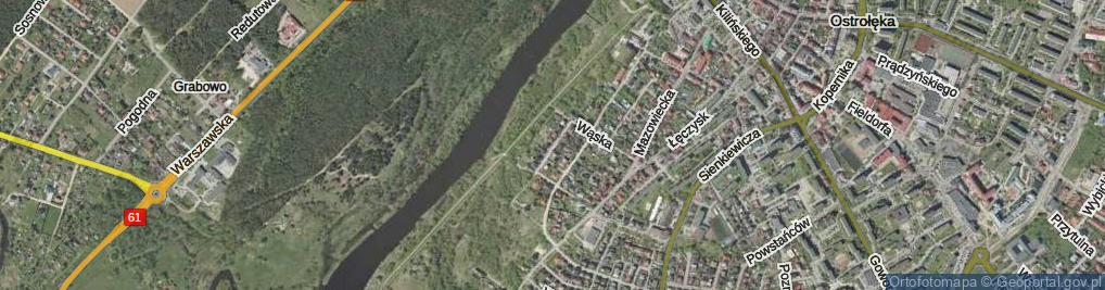 Zdjęcie satelitarne Księcia Siemowita III ul.