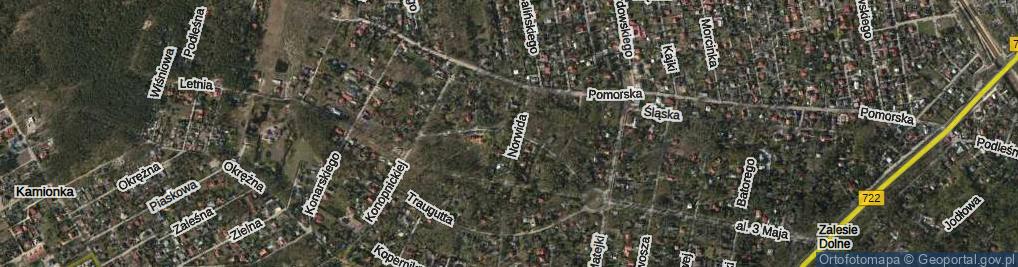 Zdjęcie satelitarne Księcia Józefa ul.