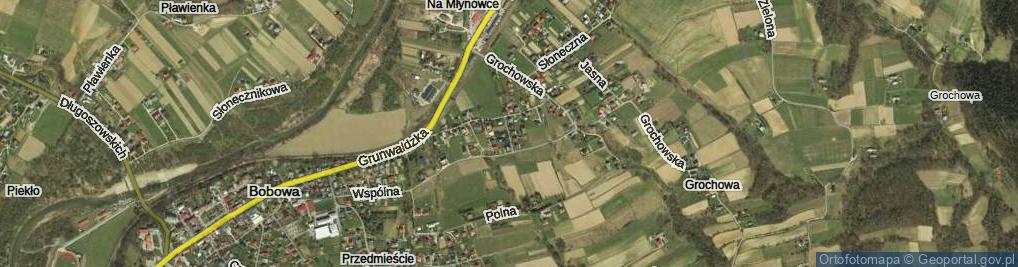 Zdjęcie satelitarne Kurka Jana, ks. ul.