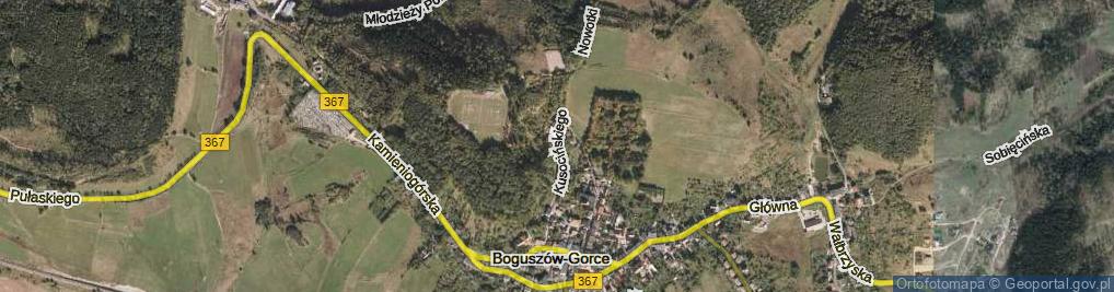 Zdjęcie satelitarne Kusocińskiego Janusza ul.