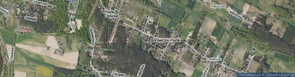 Zdjęcie satelitarne Kupiecka ul.