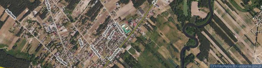 Zdjęcie satelitarne Kuczyńska ul.