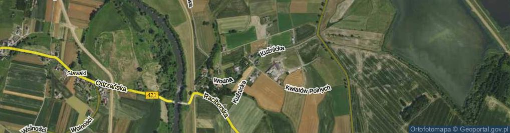 Zdjęcie satelitarne Kuźnicka ul.