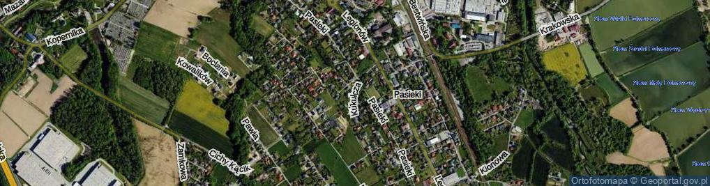 Zdjęcie satelitarne Kukułcza ul.