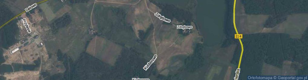 Zdjęcie satelitarne Kucborowo ul.