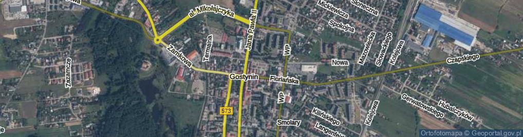 Zdjęcie satelitarne Kujawy Wacława ul.