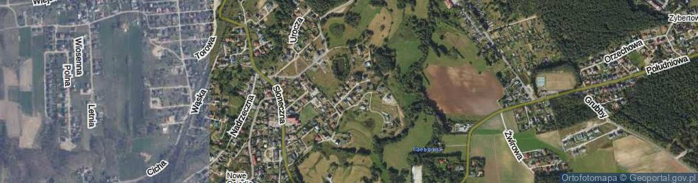 Zdjęcie satelitarne Kubusia Puchatka ul.