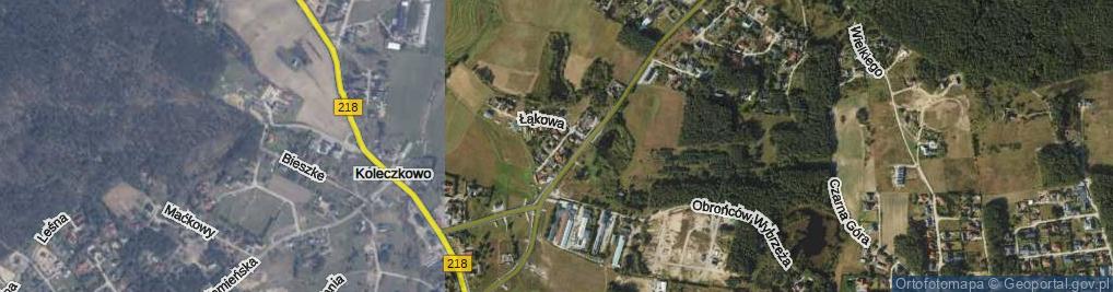 Zdjęcie satelitarne Kustusza Franciszka ul.