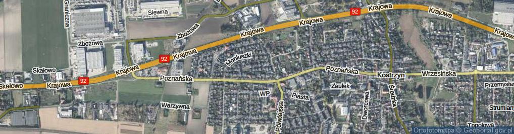 Zdjęcie satelitarne Kurpińskiego Karola ul.