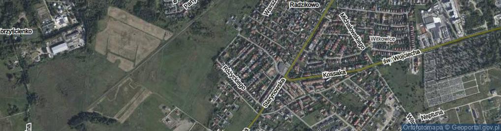 Zdjęcie satelitarne Kurpińskiego Karola ul.