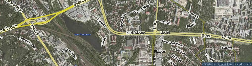 Zdjęcie satelitarne Kuklińskiego Ryszarda, płk. ul.