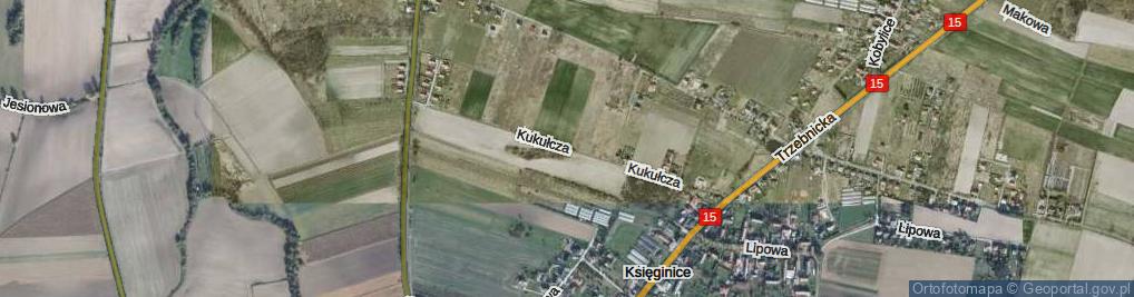 Zdjęcie satelitarne Kukułcza ul.