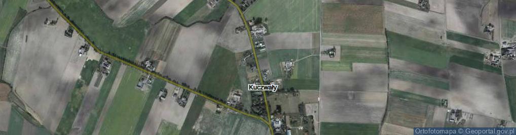 Zdjęcie satelitarne Kuczwały ul.