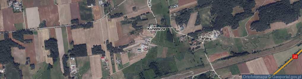 Zdjęcie satelitarne Kundzicze ul.