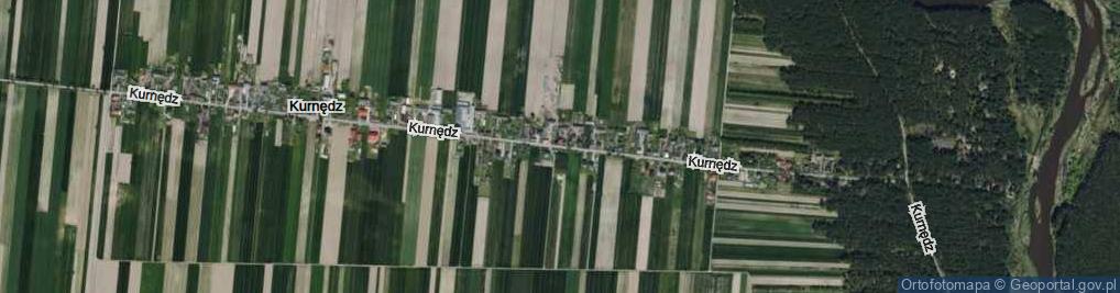 Zdjęcie satelitarne Kurnędz ul.