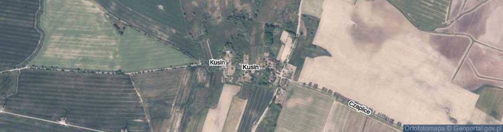 Zdjęcie satelitarne Kusin ul.