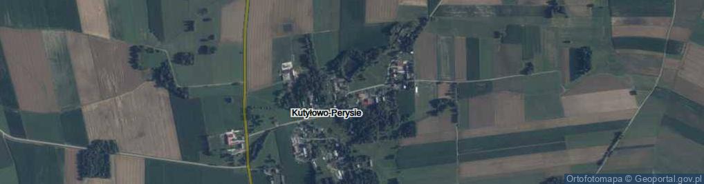 Zdjęcie satelitarne Kutyłowo-Perysie ul.