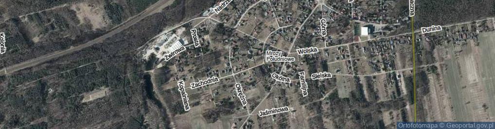 Zdjęcie satelitarne Kubusia Puchatka ul.